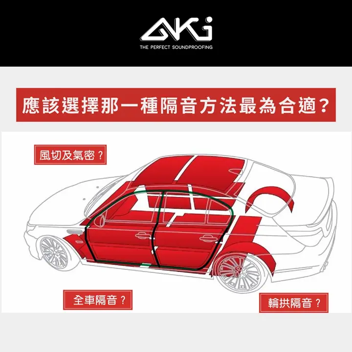 全車汽車隔音我該如何選擇呢