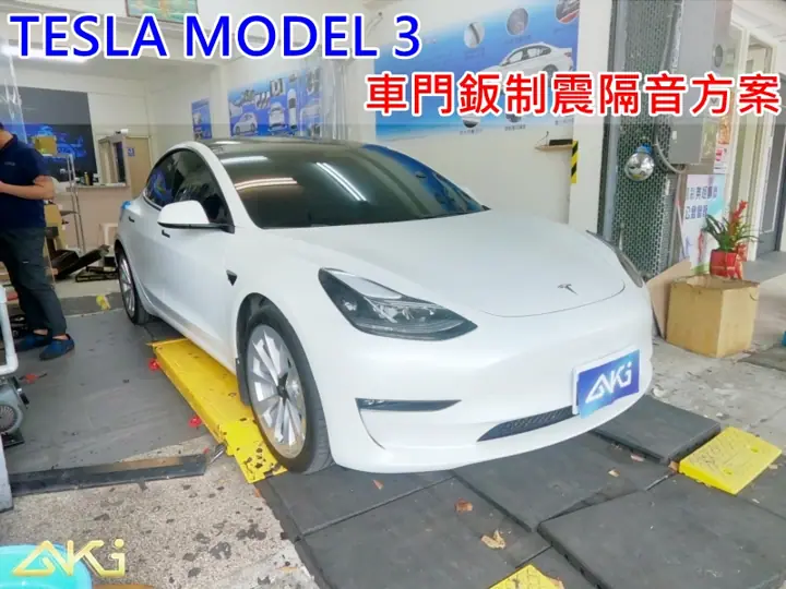 TESLA MODEL 3 全車車門門板隔音