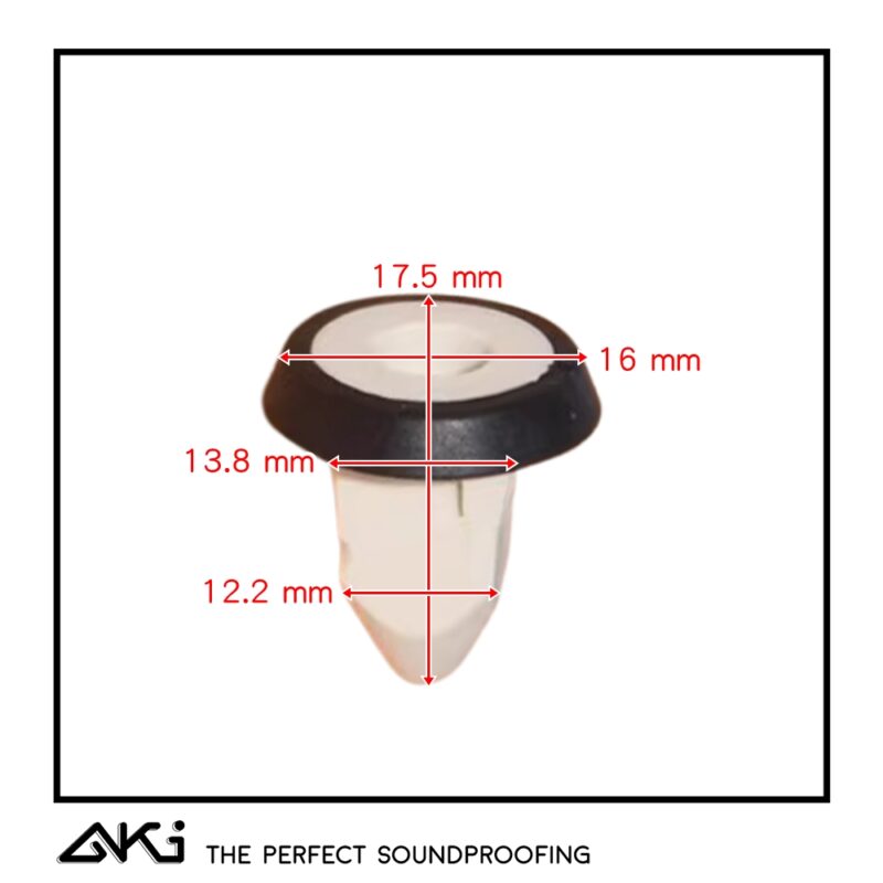 DC308 車牌框固定座,螺絲底座,汽車螺絲底座,車用螺絲底座,汽車固定底座,塑膠螺絲底座,內裝螺絲底座,車門螺絲底座,門板螺絲底座,輪拱螺絲底座,護板螺絲底座,底盤護板螺絲底座,保桿螺絲底座