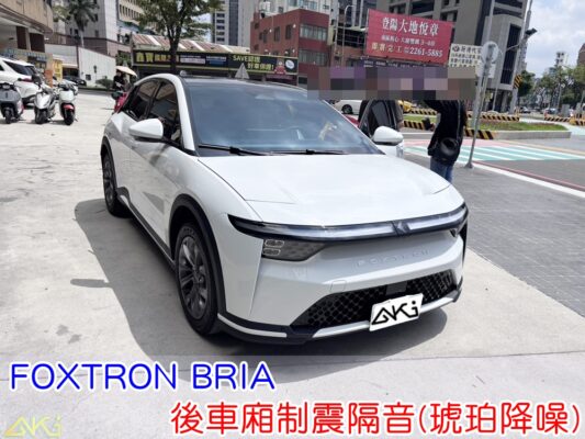 FOXTRON BRIA 後車箱隔音 行李廂制震隔音 後車箱制震 備胎槽隔音 後車箱低頻共鳴改善 行李廂吸音棉 重低音共鳴改善