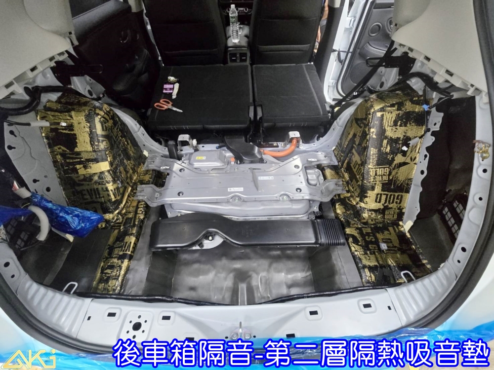 HONDA ZRV 後車箱隔音 行李廂制震隔音 後車箱制震 備胎槽隔音 後車箱低頻共鳴改善 行李廂吸音棉 重低音共鳴改善