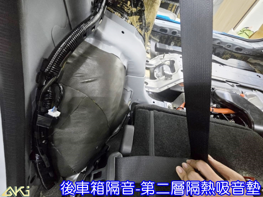 HONDA ZRV 後車箱隔音 行李廂制震隔音 後車箱制震 備胎槽隔音 後車箱低頻共鳴改善 行李廂吸音棉 重低音共鳴改善