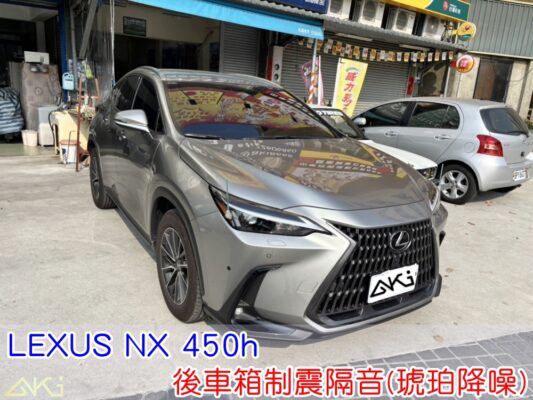 LEXUS NX 後車箱隔音 行李廂制震隔音 後車箱制震 備胎槽隔音 後車箱低頻共鳴改善 行李廂吸音棉 重低音共鳴改善
