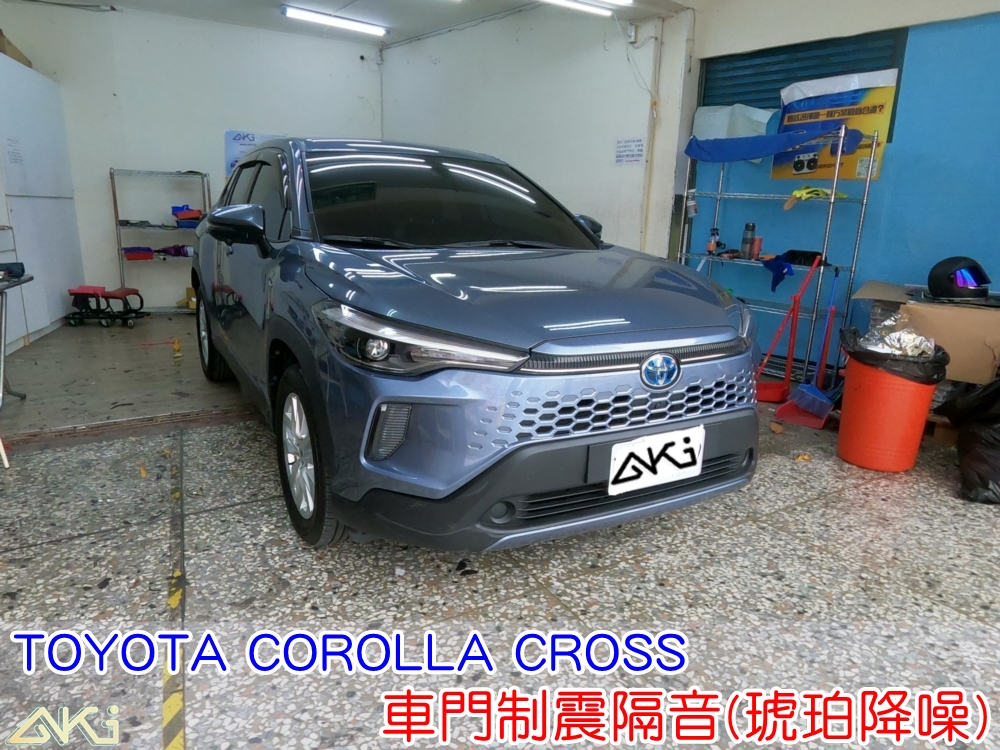 TOYOTA COROLLA CROSS 四門制震隔音 車門隔音 車門制震 車門吸音 車門內部隔音結構 門板隔音工程 車門制震墊
