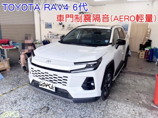 TOYOTA RAV4 6代 車門隔音 車門制震 車門吸音 車門內部隔音結構 門板隔音工程 車門制震墊 門板制震處理 車門鈑金制震